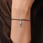 Linus Peanuts Pendant Dangle Charm Bracelet