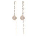 Swarovski Meteora Rose Gold Drop Earrings