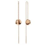 Swarovski Meteora Rose Gold Drop Earrings