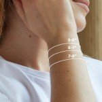 Personalized Gold Initial Pisa Stretch Bracelet - Letter M
