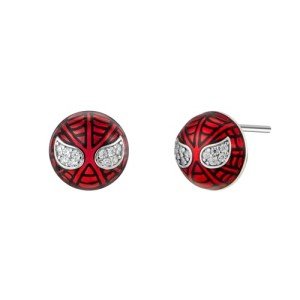 Bolenvi Spider Hero Cartoon Stud Earrings – Silver