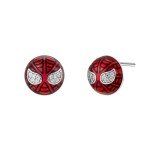 Bolenvi Spider Hero Cartoon Stud Earrings – Silver