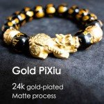 24k Gold Plated PiXiu Bracelet for Good Luck
