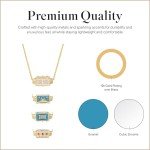 Rise and Shine Spinner Necklace - Gold & CZ