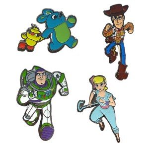 Toy Story Enamel Pins - Collectible Character Set