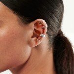 925 Sterling Silver Non-Piercing Ear Cuffs - 4 Styles