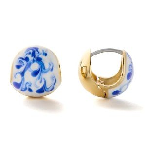 Mini Abby Sphere Hoop Earrings - 14K Gold & Silver