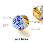 Mini Abby Sphere Hoop Earrings - 14K Gold & Silver