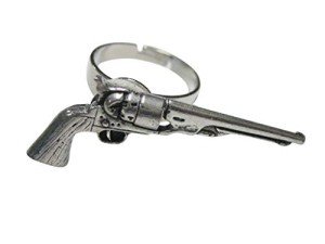 Kiola Designs Antique Revolver Adjustable Fashion Ring
