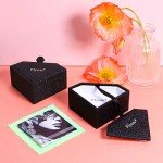 FLYOW S925 Sterling Silver Layered Necklace for Women