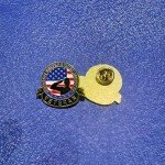 Veterans Day USA Enamel Pins - 50 Pack