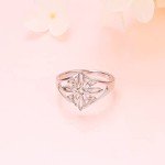 Sterling Silver Celtic Knot Witches Ring for Women