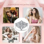 Sterling Silver Celtic Knot Witches Ring for Women