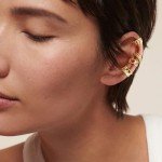 Adjustable 18k Gold Plated Ear Cuffs for Women