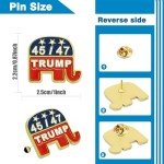 Republican Elephant GOP Lapel Pins - Set of 100
