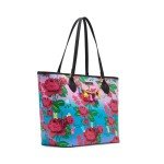 Betsey Johnson Purple Ombre Charm Bracelet Tote