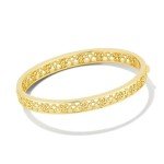 Kendra Scott Gold Plated Kelly Bangle Bracelet