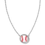 Kendra Scott Rhodium-Plated Pendant Necklace in Ivory
