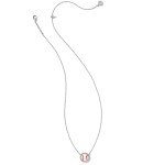 Kendra Scott Rhodium-Plated Pendant Necklace in Ivory