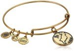 Alex and Ani Aries II Gold-Tone Bangle Bracelet