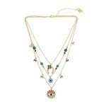 Betsey Johnson Women's Lucky Charm Necklace