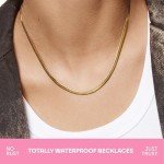 Hey Harper Waterproof Herringbone Chain Necklace