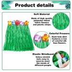 Hawaiian Luau Hula Skirt Set with Accessories