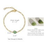 Natural Green Aventurine Jewelry Set - 3 Pieces