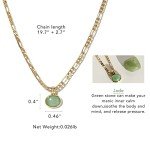 Natural Green Aventurine Jewelry Set - 3 Pieces