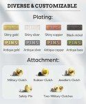 Personalized Enamel Pins - Design Your Own