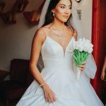 Elegant Silver-Plated Wedding Jewelry Set for Brides