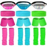 80s Neon Sport Accessory Set for Women