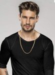 Miabella 18K Gold Over Silver Cuban Link Necklace