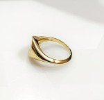 Sterling Silver Libra Zodiac Signet Ring