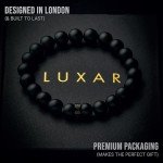 Men's Matte Black Onyx Bead Bracelet