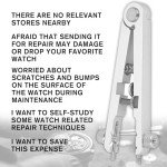 Ziyue Watch Band Tool Kit with Pliers & Tips