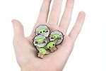 Mandalorian Baby Yoda Enamel Pin Set - 5 Pieces