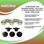 Mandalorian Baby Yoda Enamel Pin Set - 5 Pieces