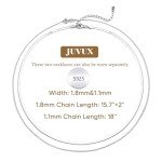 Dainty Sterling Silver Layered Necklaces for Women