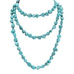 Turquoise Beads Multi-Strand Layered Necklace 59