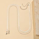 Dainty Sterling Silver Layered Necklaces for Women