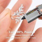 Olive Branch Adjustable Moissanite Ring for Women