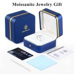 Olive Branch Adjustable Moissanite Ring for Women