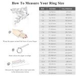 Olive Branch Adjustable Moissanite Ring for Women