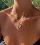 Stainless Steel Ring Holder Necklace for Couples