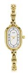 Women's Vintage Gold Oval Bracelet Watch