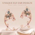 Elf Ear Cuffs - Fantasy Fairy Earrings for Cosplay