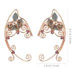 Elf Ear Cuffs - Fantasy Fairy Earrings for Cosplay