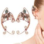 Elf Ear Cuffs - Fantasy Fairy Earrings for Cosplay