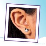 Hello Kitty Silver Stud Earrings - 2 Pair Set